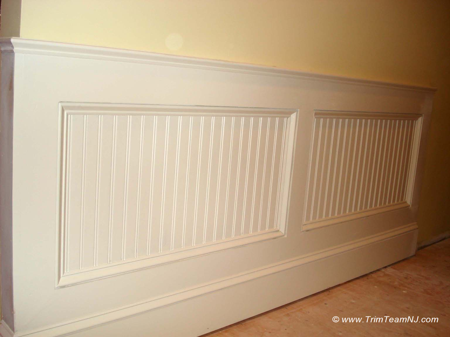 Wainscot and Picture Frames | Trim Team NJ – Woodwork, Fireplace ...